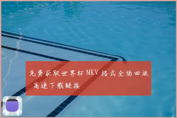 免费获取世界杯 MKV 格式全场回放 高速下载链接